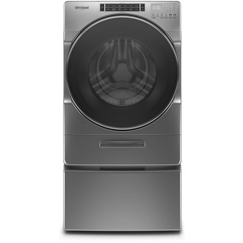 Whirlpool 4.3 cu.ft. Chrome Shadow Front Load Washer with Sanitize — thumbnail 18
