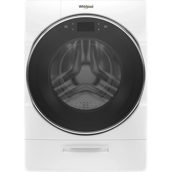 Whirlpool 5.0 cu.ft White Front Load Washer with Sanitize