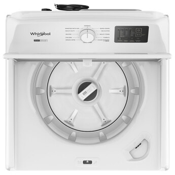 Whirlpool 4.2-4.3 Cu. Ft. White Top Load High Efficiency Washer — thumbnail 2