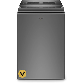 Whirlpool 5.3 cu.ft. Chrome Shadow Top Load Washer with Sanitize - Energy Star