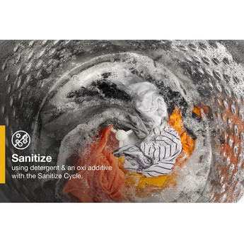Whirlpool 5.3 cu.ft. Chrome Shadow Top Load Washer with Sanitize - Energy Star — thumbnail 17
