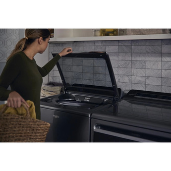 Whirlpool 5.3 cu.ft. Chrome Shadow Top Load Washer with Sanitize - Energy Star — thumbnail 2