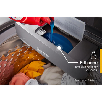 Whirlpool 5.3 cu.ft. Chrome Shadow Top Load Washer with Sanitize - Energy Star — thumbnail 22