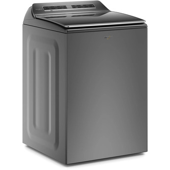 Whirlpool 5.3 cu.ft. Chrome Shadow Top Load Washer with Sanitize - Energy Star — thumbnail 4