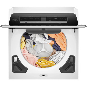 Whirlpool 5.3 cu.ft. White Top Load Washer with Sanitize - Energy Star — thumbnail 13