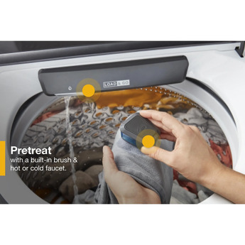 Whirlpool 5.3 cu.ft. White Top Load Washer with Sanitize - Energy Star — thumbnail 19
