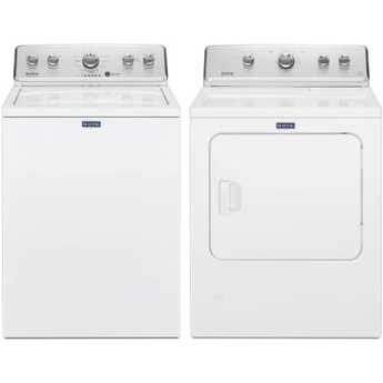 Maytag 2-Piece White Electric Laundry Package