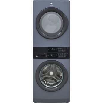 Electrolux ELTG7300AD 27 Inch Vented Laundry Tower: Denim Denim Blue