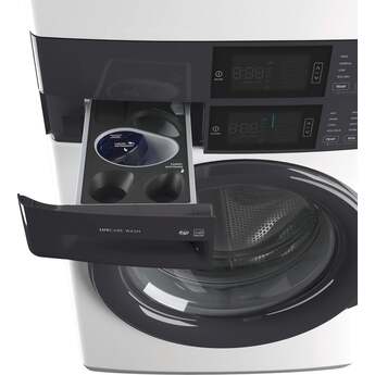 Electrolux ELTG7300AD 27 Inch Vented Laundry Tower: Denim Denim Blue — thumbnail 7