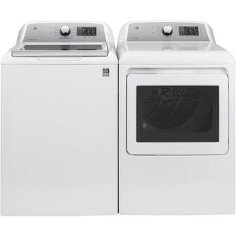 GE 1106185 Side by Side Top Load Gas Laundry Pair Set