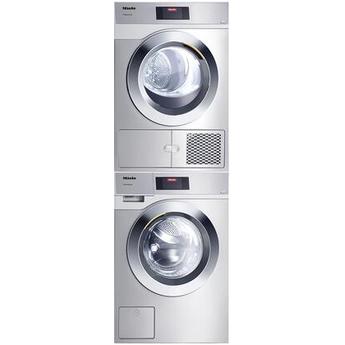 Miele 1310872  Stacked Front Load Ventless Electric Laundry Pair Set