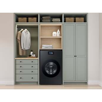 Samsung 27 Inch All-In-One Washer/Dryer: Brushed Black — thumbnail 10