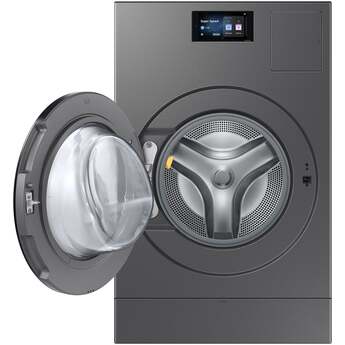 Samsung 27 Inch All-In-One Washer/Dryer: Dark Steel — thumbnail 8