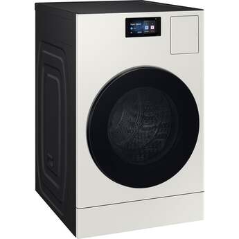 Samsung 27 Inch Laundry Vented Combo Washer & Electric Dryer with 5.3 cu ft Capacity, AI Opti Wash & Dry?, Auto Open Door, Wi-Fi, Steam Wash, AI Bubble? 1,200 RPM, 23 Cycles, 34 Options, Child Lock and Energy Star Certified: Ivory — thumbnail 12