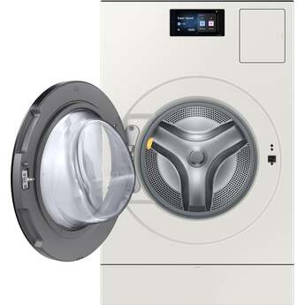 Samsung 27 Inch Laundry Vented Combo Washer & Electric Dryer with 5.3 cu ft Capacity, AI Opti Wash & Dry?, Auto Open Door, Wi-Fi, Steam Wash, AI Bubble? 1,200 RPM, 23 Cycles, 34 Options, Child Lock and Energy Star Certified: Ivory — thumbnail 13
