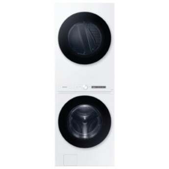 Samsung WH46DBH100EW Bespoke AI Laundry Hub™ 4.6 cu. ft. Large Capacity Single Unit Washer White