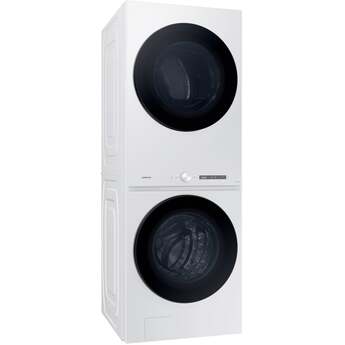 Samsung WH46DBH100EW Bespoke AI Laundry Hub™ 4.6 cu. ft. Large Capacity Single Unit Washer White — thumbnail 14