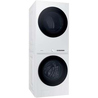 Samsung WH46DBH100EW Bespoke AI Laundry Hub™ 4.6 cu. ft. Large Capacity Single Unit Washer White — thumbnail 16