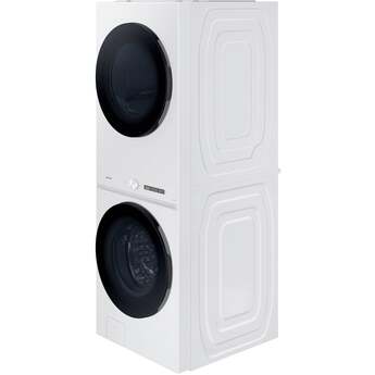 Samsung WH46DBH100EW Bespoke AI Laundry Hub™ 4.6 cu. ft. Large Capacity Single Unit Washer White — thumbnail 8