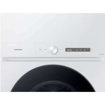 Samsung Bespoke AI Laundry Hub™ 4.6 cu. ft. Large Capacity Single Unit Washer with Steam Wash and 7.6 cu. ft. Gas Dryer: White — thumbnail 2