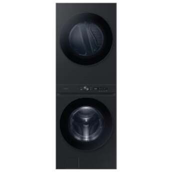 Samsung Bespoke AI Laundry Hub™ 4.6 cu. ft. Large Capacity Single Unit Washer with Flex Auto Dispense System and 7.6 cu. ft. Dryer : Brushed Black, Electric