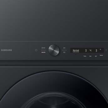 Samsung Bespoke AI Laundry Hub™ 4.6 cu. ft. Large Capacity Single Unit Washer with Flex Auto Dispense System and 7.6 cu. ft. Dryer : Brushed Black, Electric — thumbnail 2