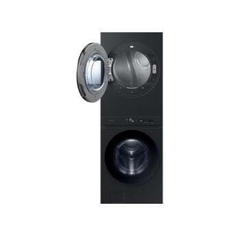 Samsung Bespoke AI Laundry Hub™ 4.6 cu. ft. Large Capacity Single Unit Washer with Flex Auto Dispense System and 7.6 cu. ft. Dryer : Brushed Black, Gas — thumbnail 6