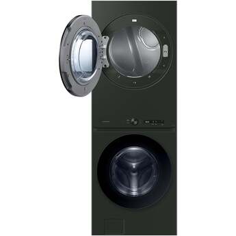 Samsung WH53DBH700GF Bespoke AI Laundry Hub™ 5.3 cu. ft. Ultra Capacity Single Unit Washer Satin Green — thumbnail 13