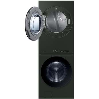 Samsung WH53DBH700GF Bespoke AI Laundry Hub™ 5.3 cu. ft. Ultra Capacity Single Unit Washer Satin Green — thumbnail 32