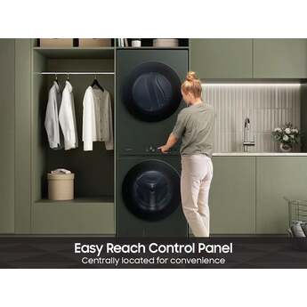 Samsung WH53DBH700GF Bespoke AI Laundry Hub™ 5.3 cu. ft. Ultra Capacity Single Unit Washer Satin Green — thumbnail 33