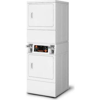 Speed Queen SSESXAGS173TW01 27 Inch Commercial Electric Laundry Tower