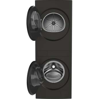 Whirlpool WFH5424SJ 24 Inch Ventless Heat Pump Laundry Tower Titanium Metallic — thumbnail 2
