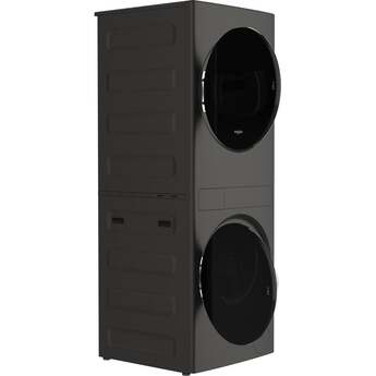 Whirlpool WFH5424SJ 24 Inch Ventless Heat Pump Laundry Tower Titanium Metallic — thumbnail 7
