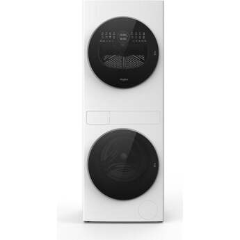 Whirlpool WFH5424SW 24 Inch Ventless Heat Pump Laundry Tower White — thumbnail 3
