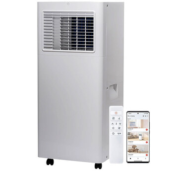 5000BTU SACC (8100BTU ASHRAE) Smart Portable Air Conditioner - White