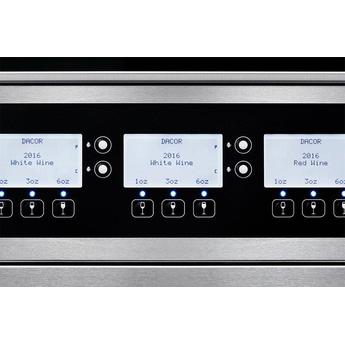 Dacor DYWS4 Discovery Series Stainless Steel Built-In Wine Cooler — thumbnail 3