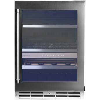 Danby Silhouette Pro 24 Inch Under Counter Wine And Beverage Center: Stainless Steel