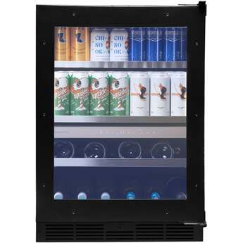 Danby Silhouette Pro 24 Inch Under Counter Wine And Beverage Center: Panel Ready