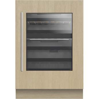 Fisher Paykel RS2435V2RT1 Integrated Series 24 Inch Built-In Dual Zone Wine Cooler Panel Ready