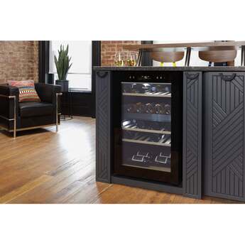 Haier QWR04DGRGB 20 Inch Black Freestanding Wine Cooler — thumbnail 43