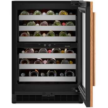KitchenAid KUWL324SPA 24 Inch Undercounter Wine Cellar Panel Ready — thumbnail 4