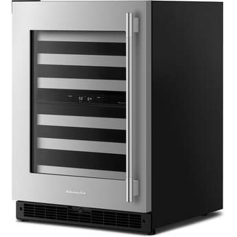 KitchenAid KUWL324SSB 24 Inch Undercounter Wine Cellar Stainless Steel — thumbnail 9