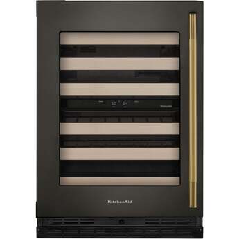 KitchenAid KUWL524SBE 24 Inch Undercounter Wine Cellar Black Ore — thumbnail 10