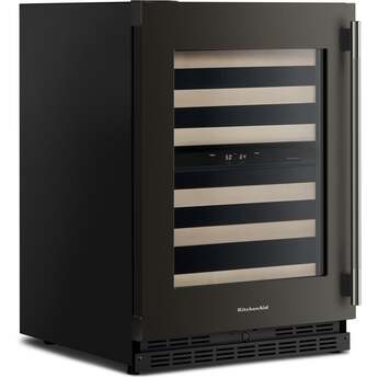 KitchenAid KUWL524SBE 24 Inch Undercounter Wine Cellar Black Ore — thumbnail 8