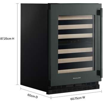 KitchenAid KUWL524SJP 24 Inch Undercounter Wine Cellar Juniper — thumbnail 7