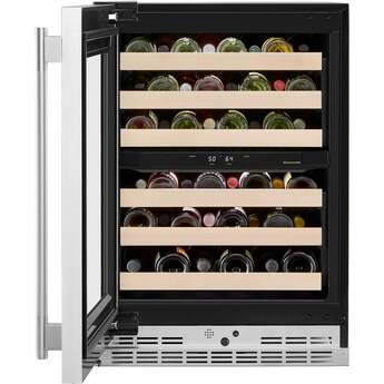 KitchenAid KUWL524SPS 24 Inch Undercounter Wine Cellar PrintShield Stainless Finish — thumbnail 12