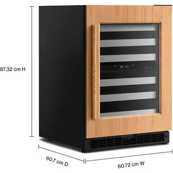 KitchenAid KUWR324SPA 24 Inch Undercounter Wine Cellar Panel Ready — thumbnail 5