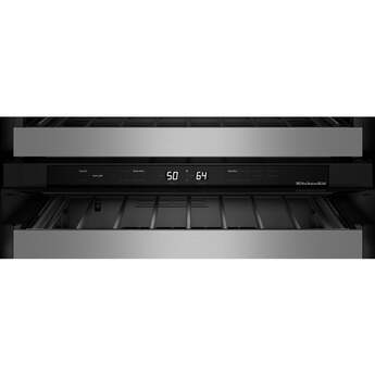 KitchenAid KUWR324SSB 24 Inch Undercounter Wine Cellar Stainless Steel — thumbnail 11