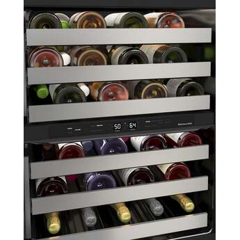 KitchenAid KUWR324SSB 24 Inch Undercounter Wine Cellar Stainless Steel — thumbnail 9