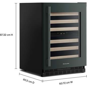 KitchenAid KUWR524SJP 24 Inch Undercounter Wine Cellar Juniper — thumbnail 11